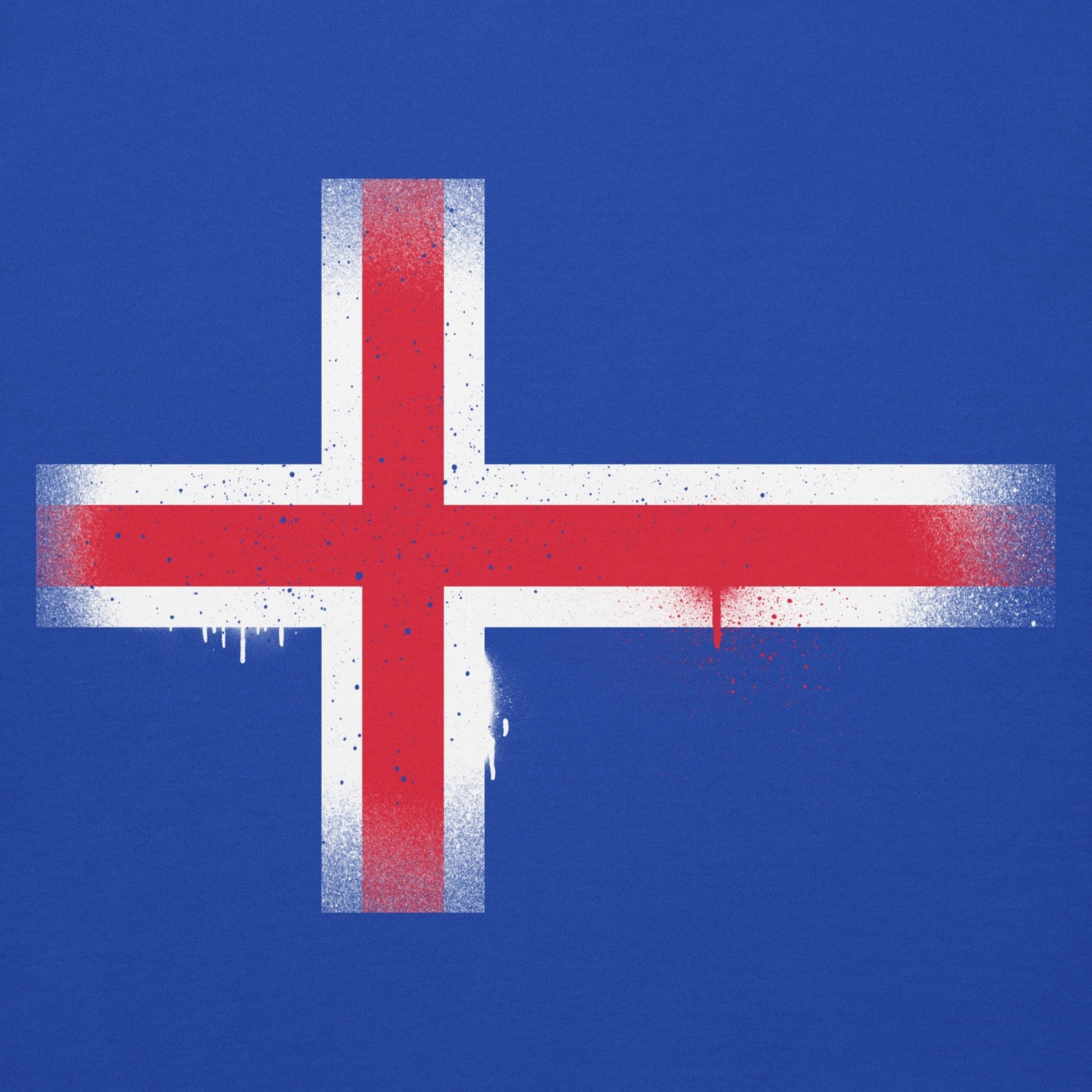 ICELAND GRAFFITI FLAG TEE