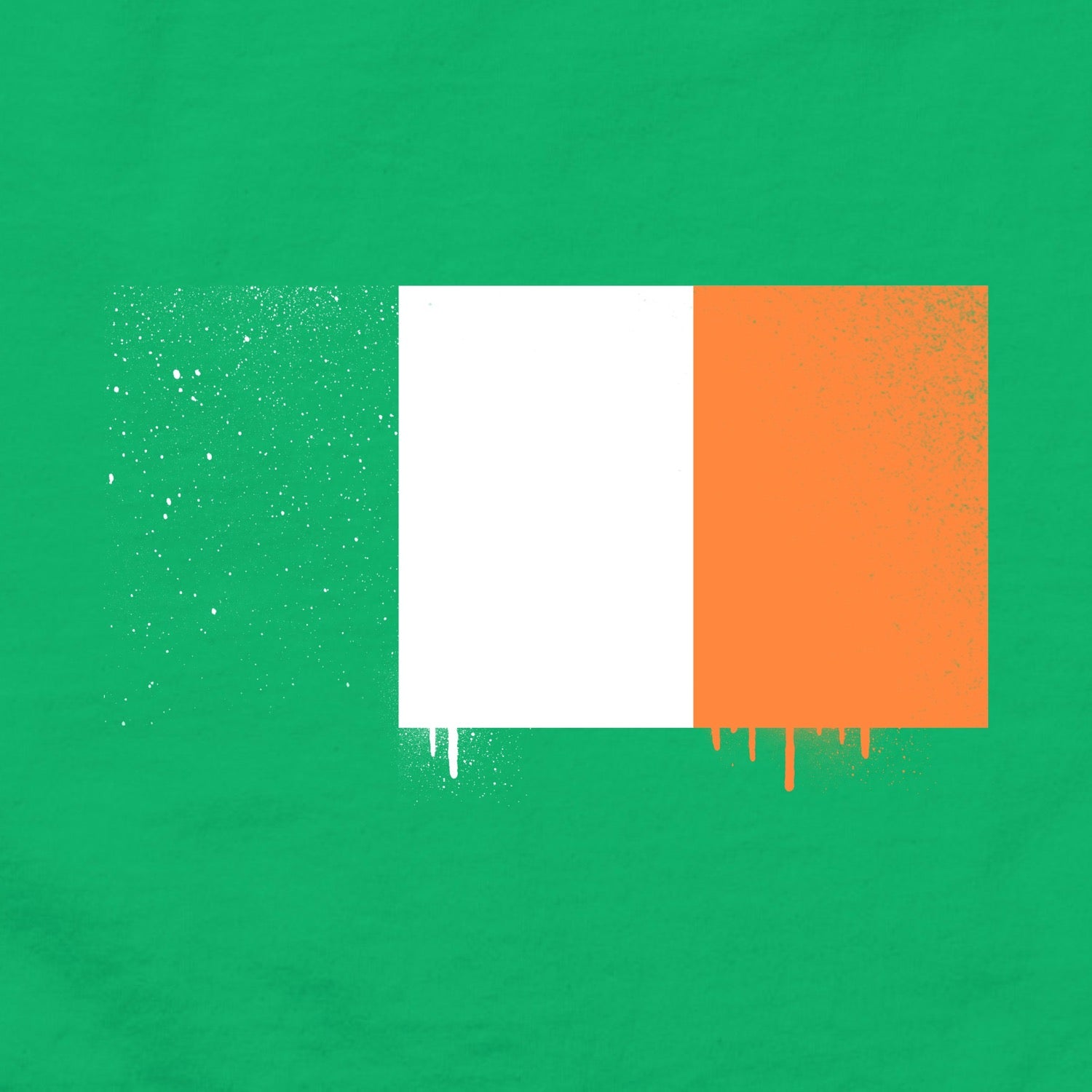 IRELAND GRAFFITI FLAG TEE